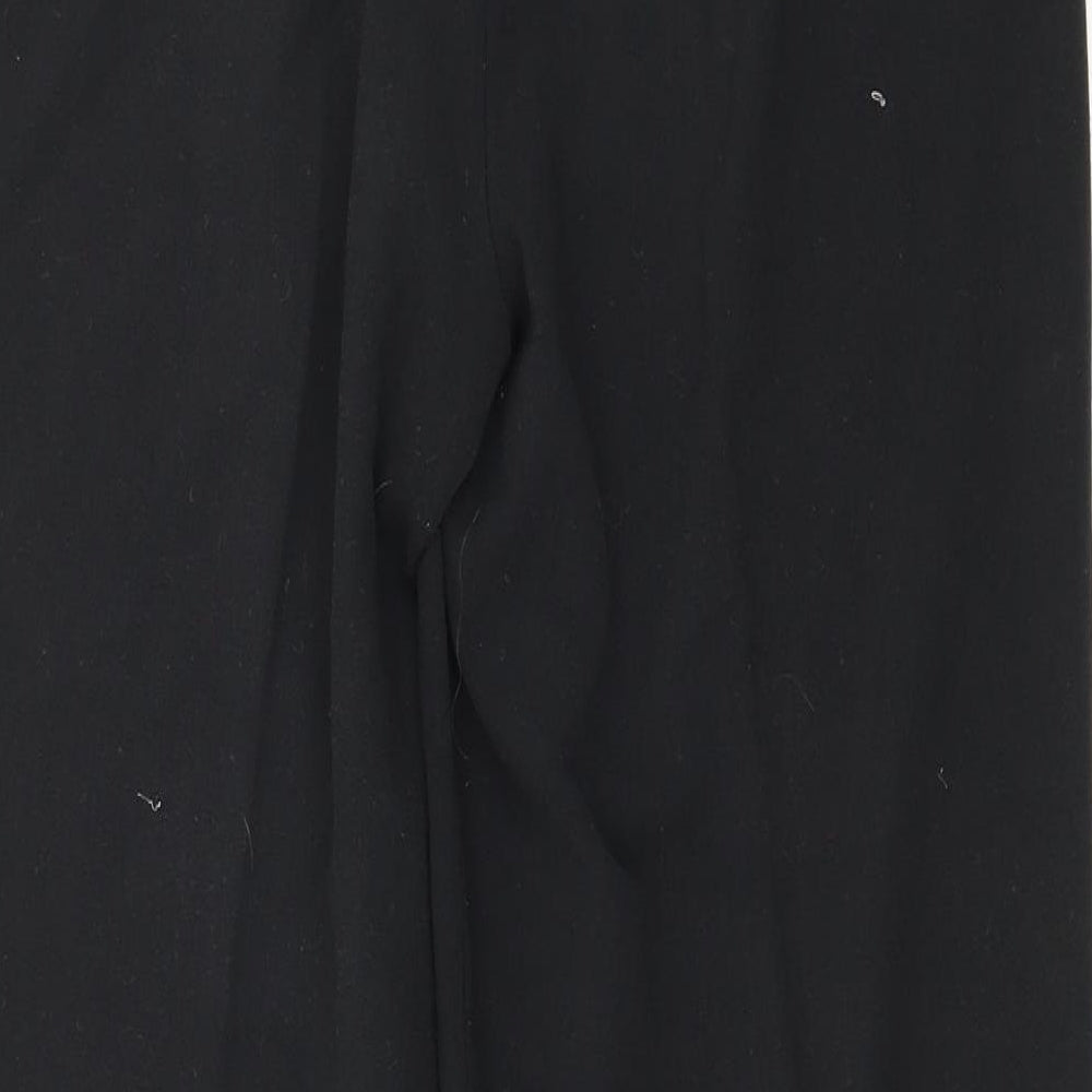 Felisa Womens Black Trousers Size 12 L26 in
