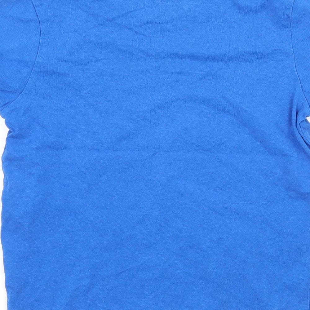 B Collection Boys Blue Jersey Basic T-Shirt Size 4 Years