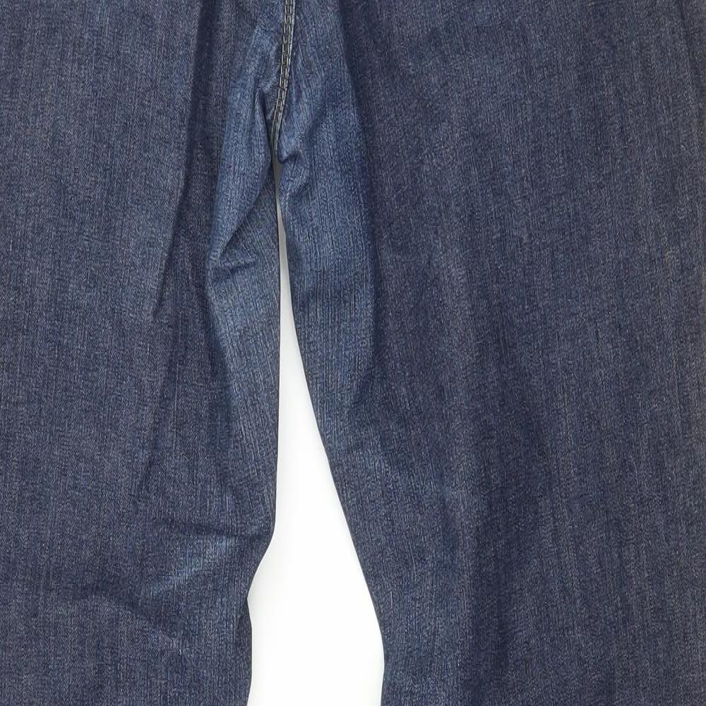 Disco Womens Blue Denim Skinny Jeans Size 14 L30 in