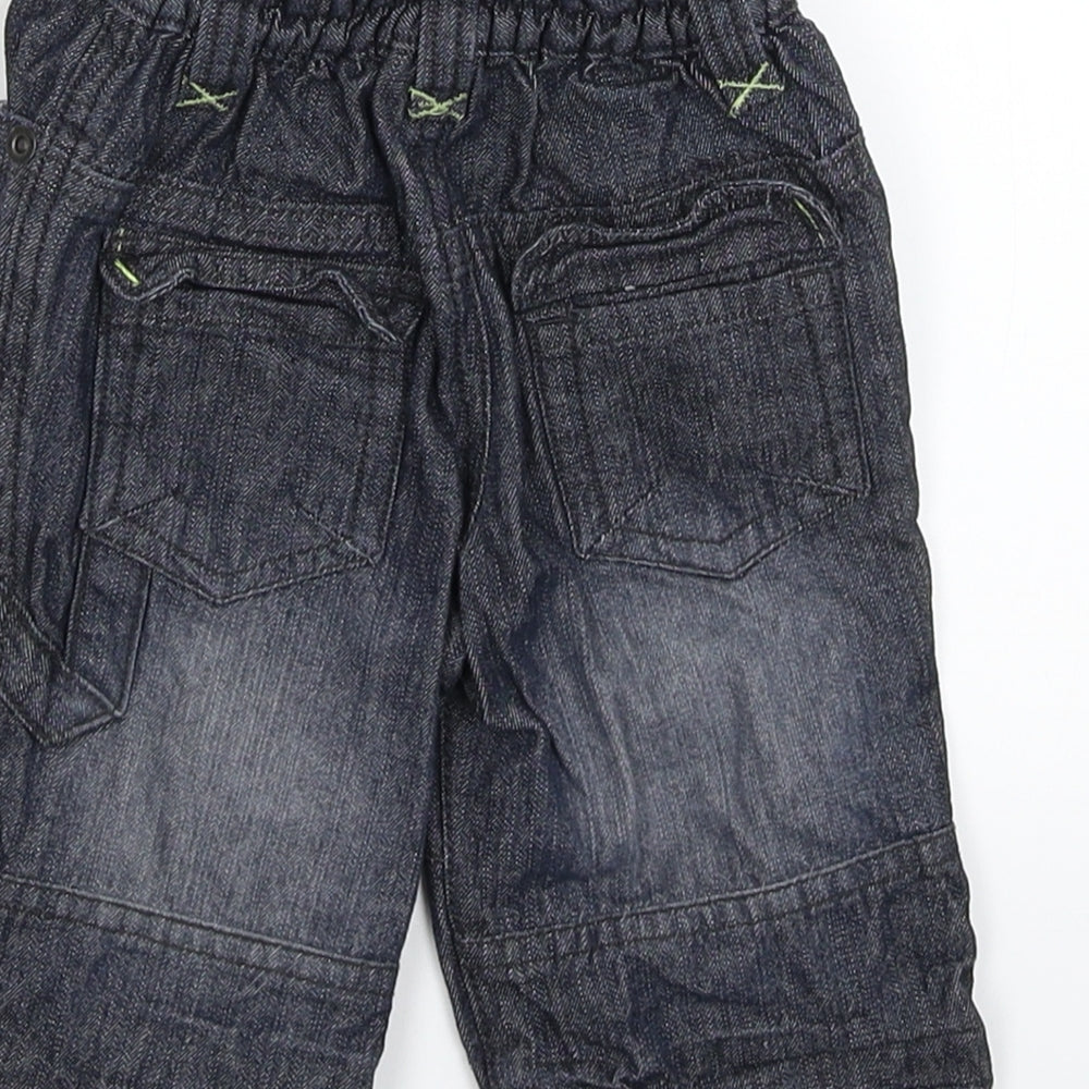 Baby Boutique Baby Blue Denim Capri Jeans Size 3-6 Months