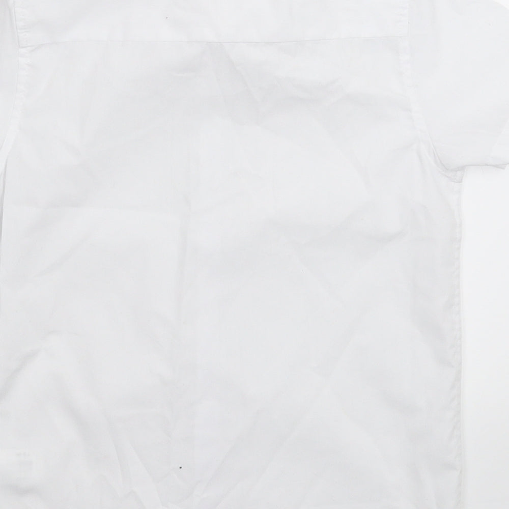 NEXT Boys White Basic Button-Up Size 7 Years