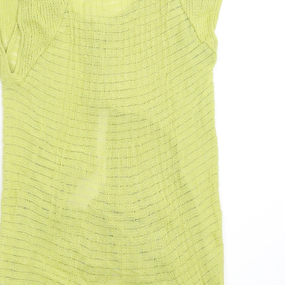 Marks & Spencer Womens Green Cardigan Jumper Size 10