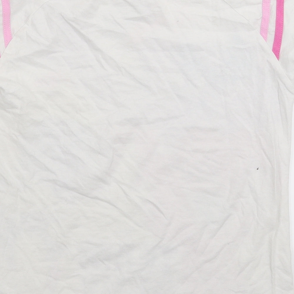 F&F Boys White Basic T-Shirt Size 9-10 Years