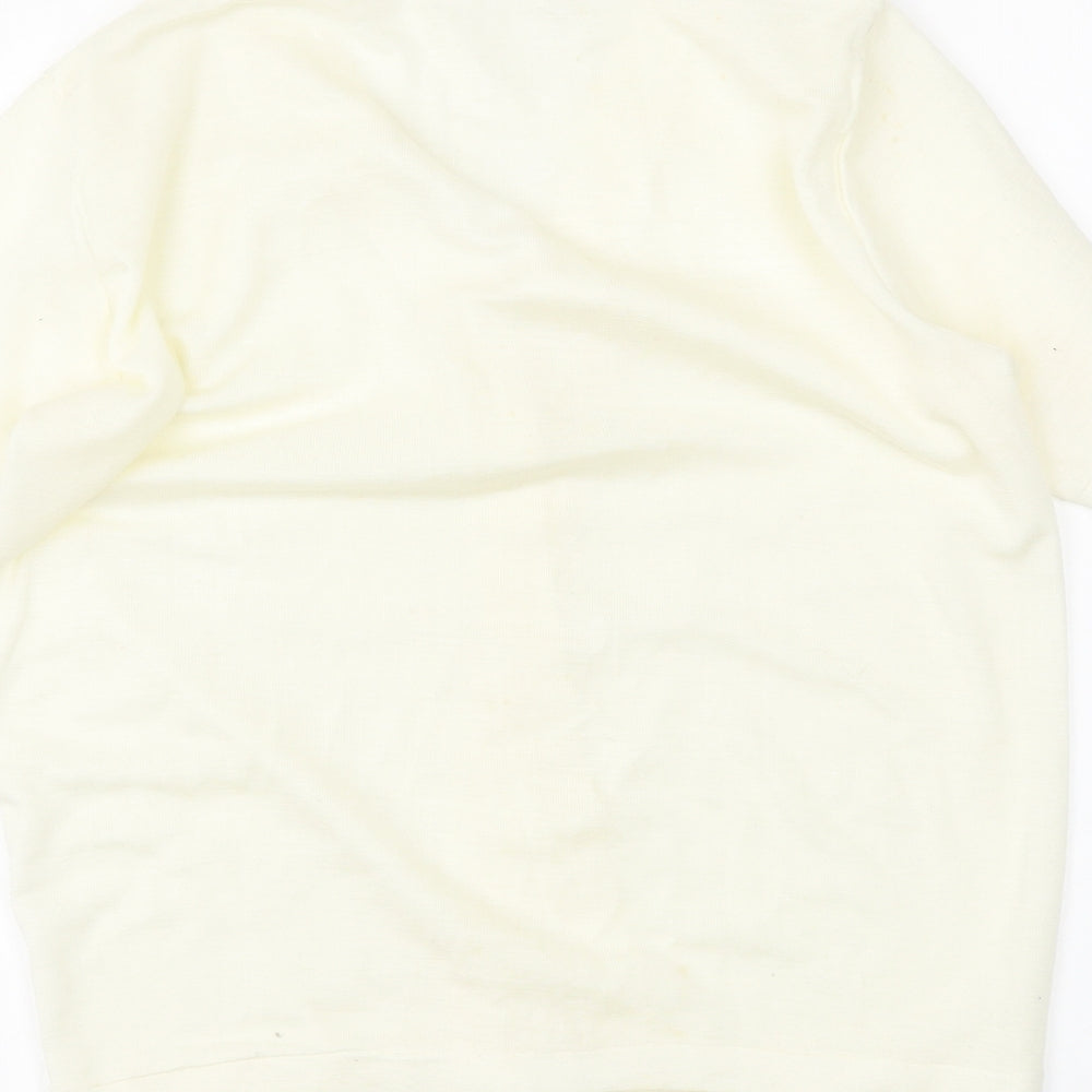 Preworn Womens Ivory Cardigan Jumper Size L