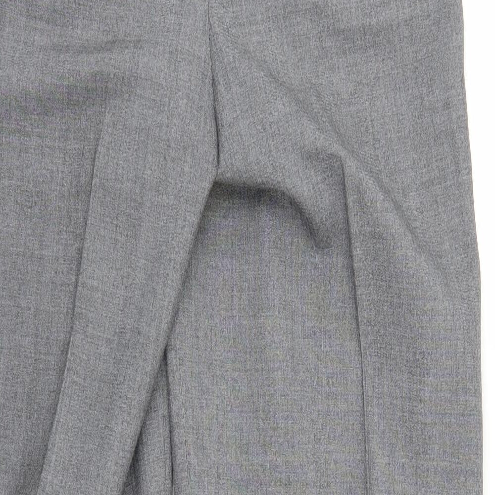 Preworn Mens Grey Trousers Size 33 in L29 in