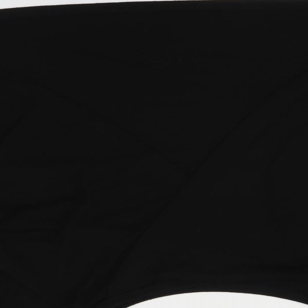 Light Before Dark Womens Black Basic Blouse Size XS