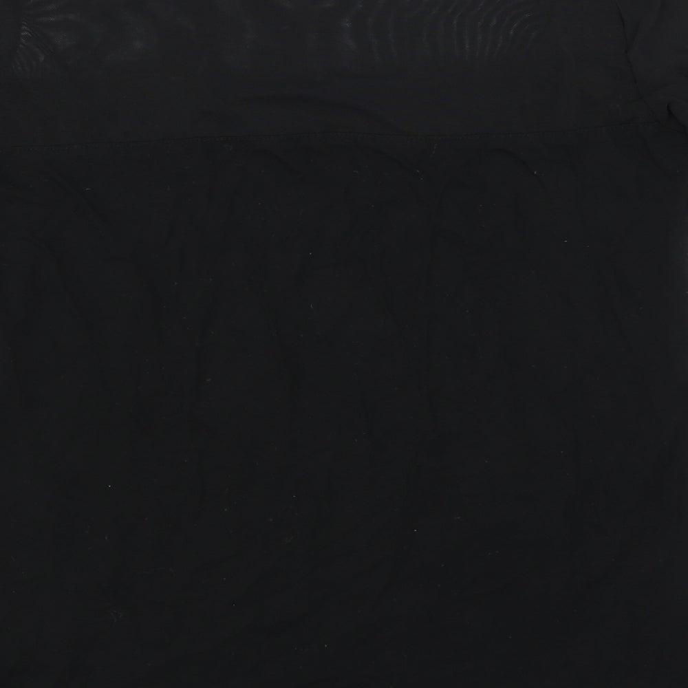 Dorothy Perkins Womens Black Basic T-Shirt Size 8