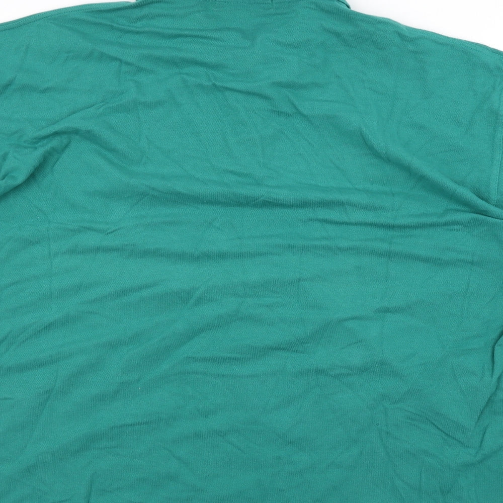 Antartex Mens Green Polo Size XL