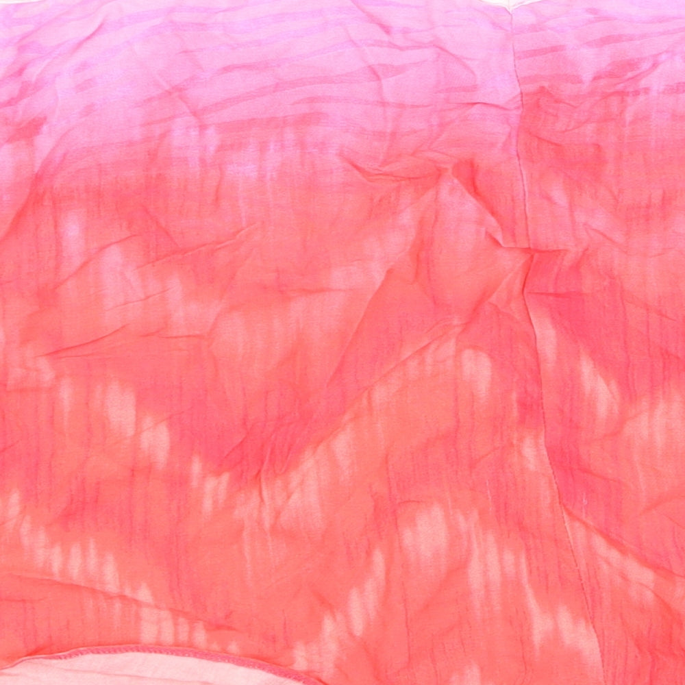 george Womens Pink Cropped Blouse Size M