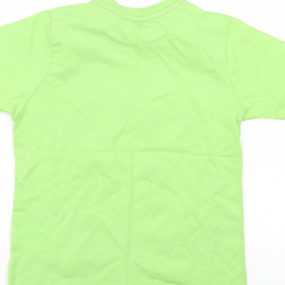 Kool Kids Boys Green Basic T-Shirt Size 10 Years