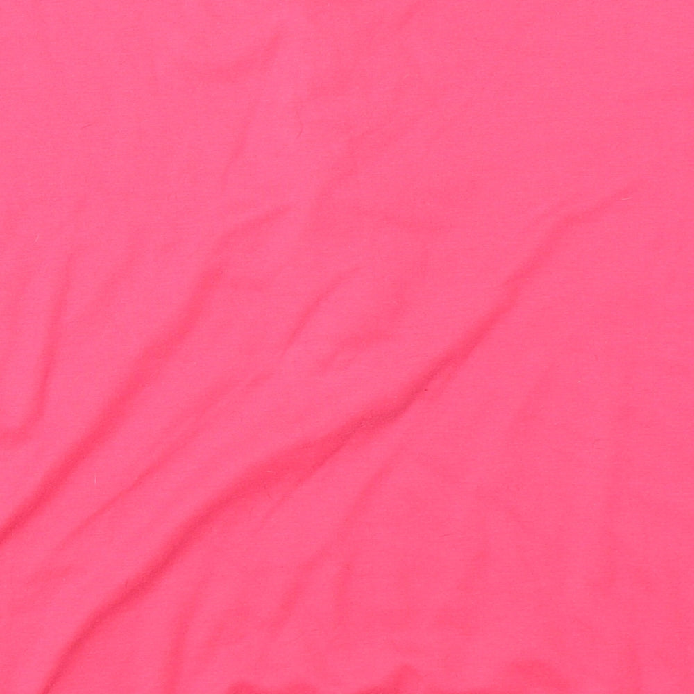 Cinch Womens Pink Basic T-Shirt Size M