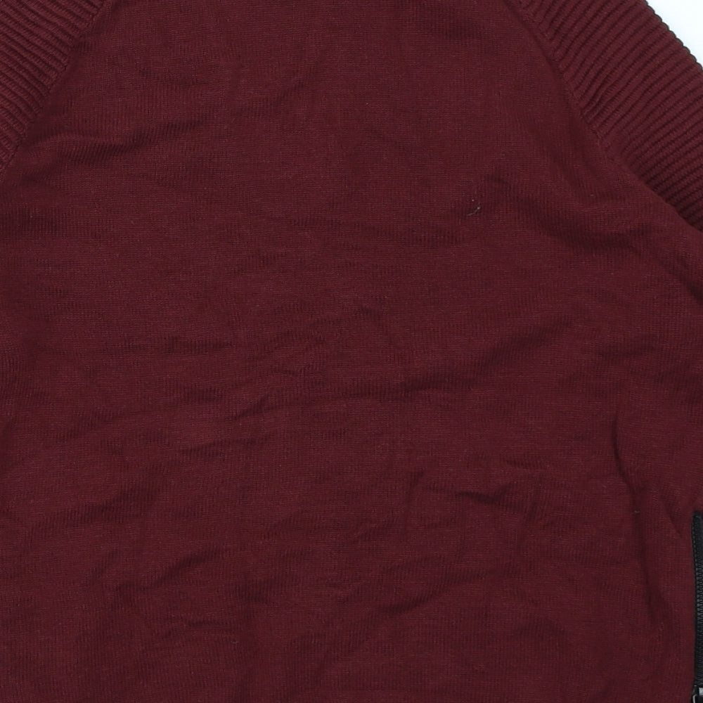 Primark Boys Red Pullover Sweatshirt Size 7-8 Years