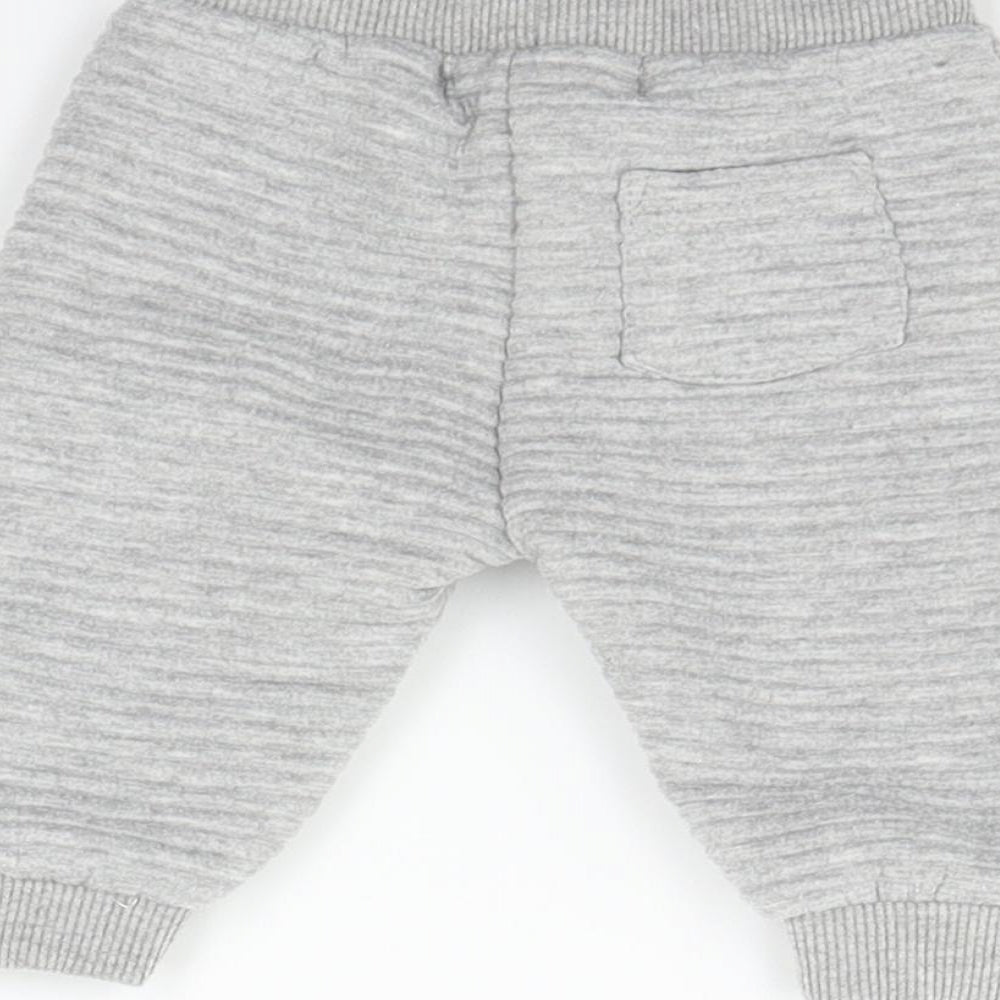 Earlydays Boys Grey Track Pants Leggings Size 0-3 Months