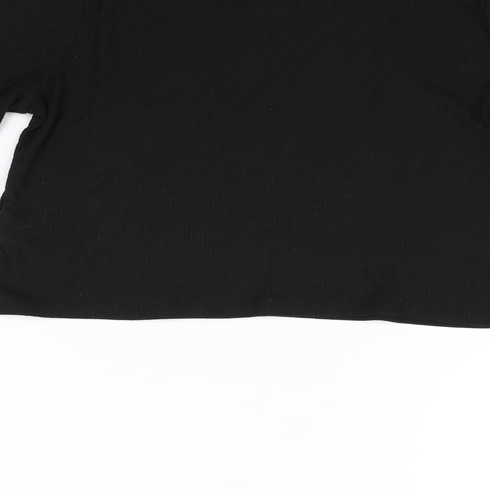 Divided Womens Black Pullover Jumper Size M