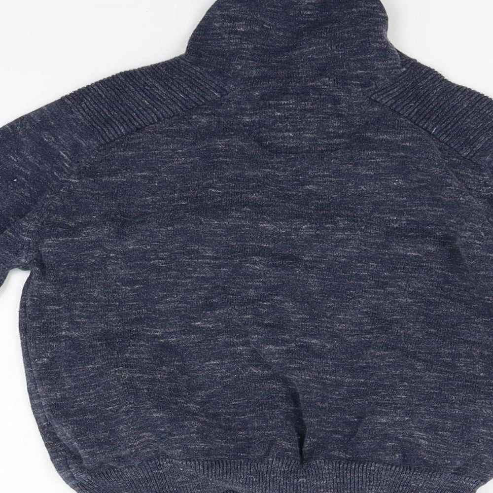 Primark Boys Blue Pullover Jumper Size 5-6 Years