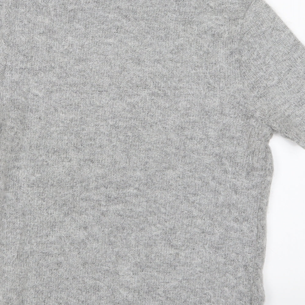 River Island Womens Grey Basic T-Shirt Size 8