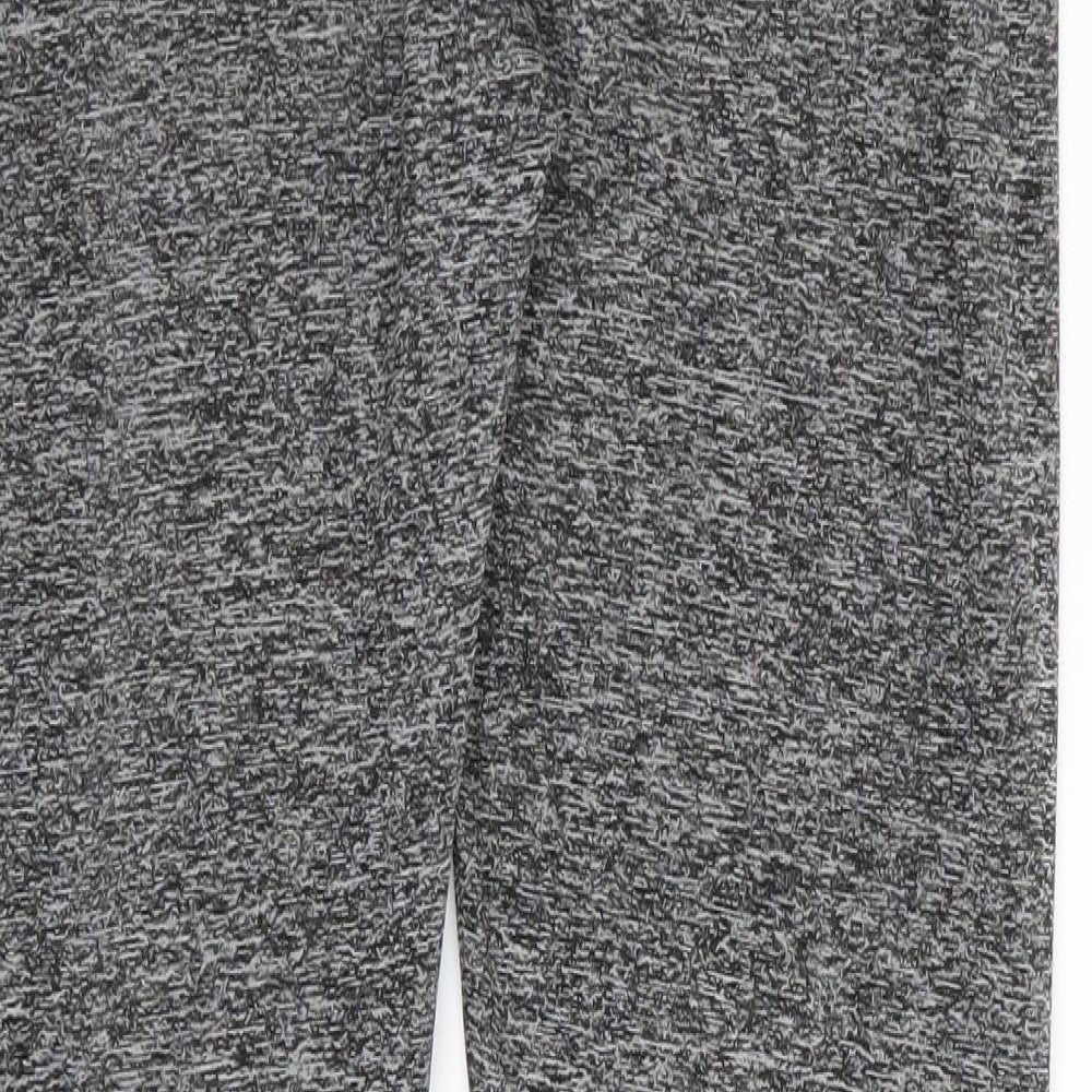 SheIn Womens Grey Compression Leggings Size S L26 in