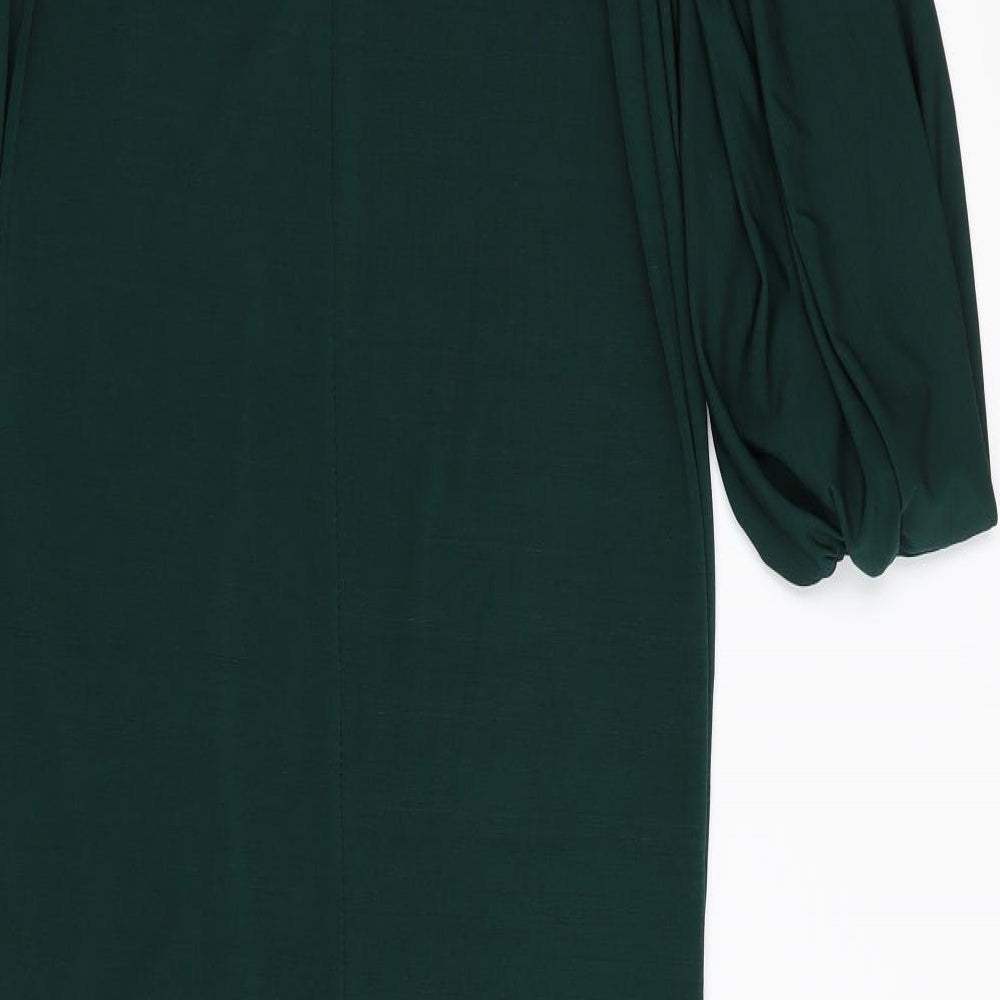 PLT Womens Green Fit & Flare Size 12