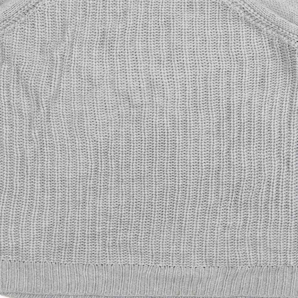 Dorothy Perkins Womens Grey Pullover Jumper Size 10