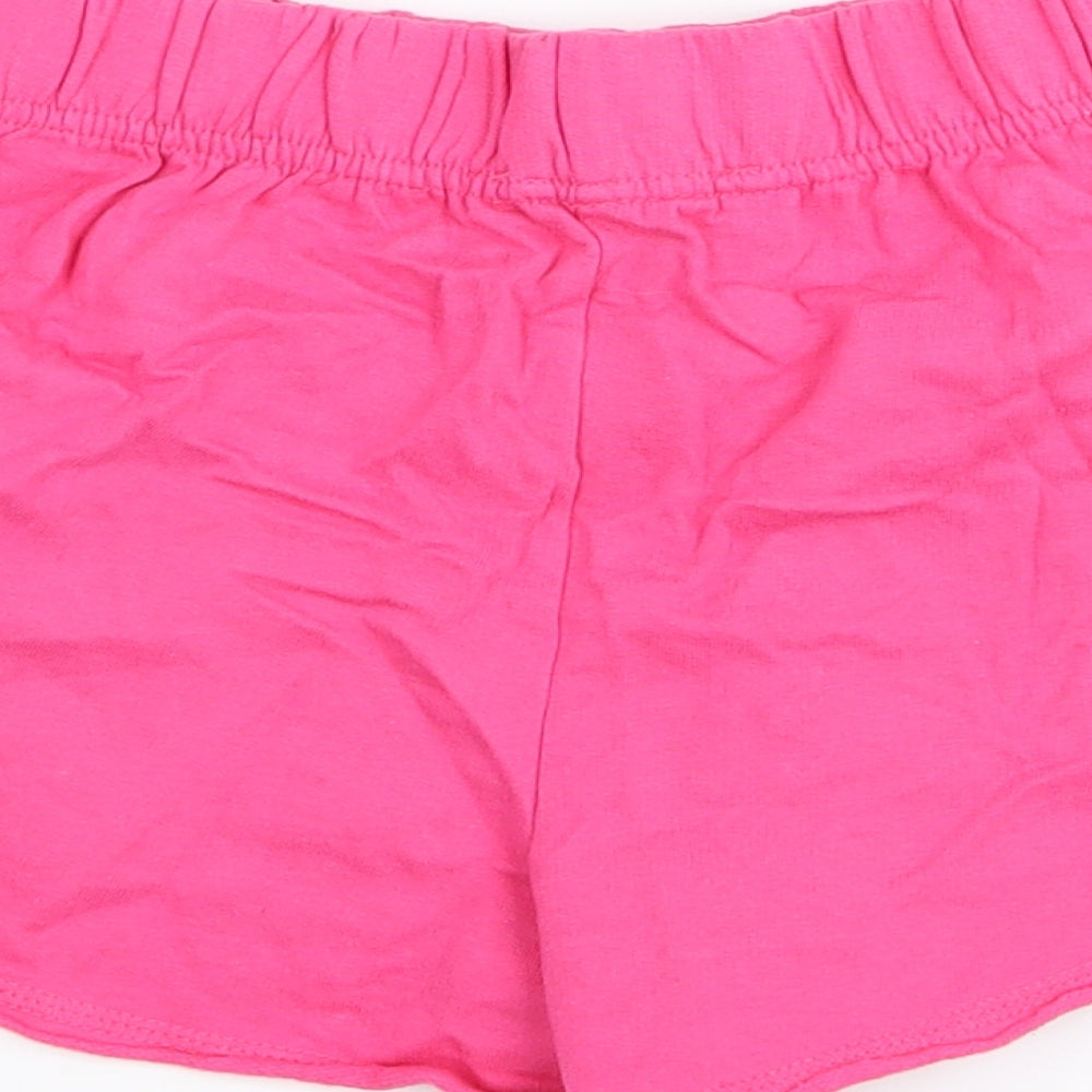Primark Womens Pink Sweat Shorts Size 6
