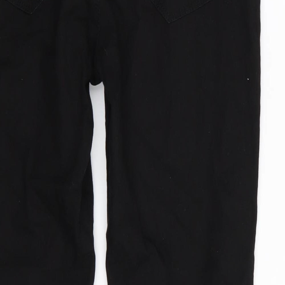 denim and co Womens Black Jegging Leggings Size 10 L26 in