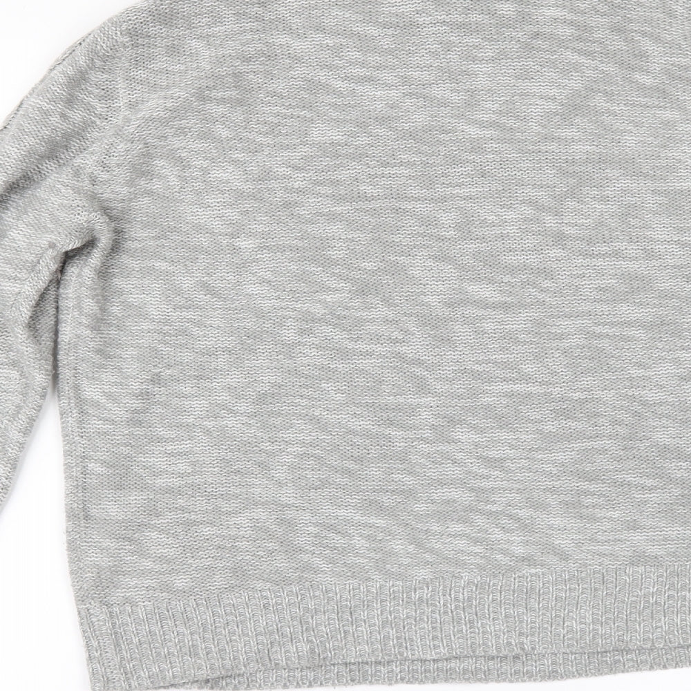 Papaya Womens Grey Pullover Jumper Size L