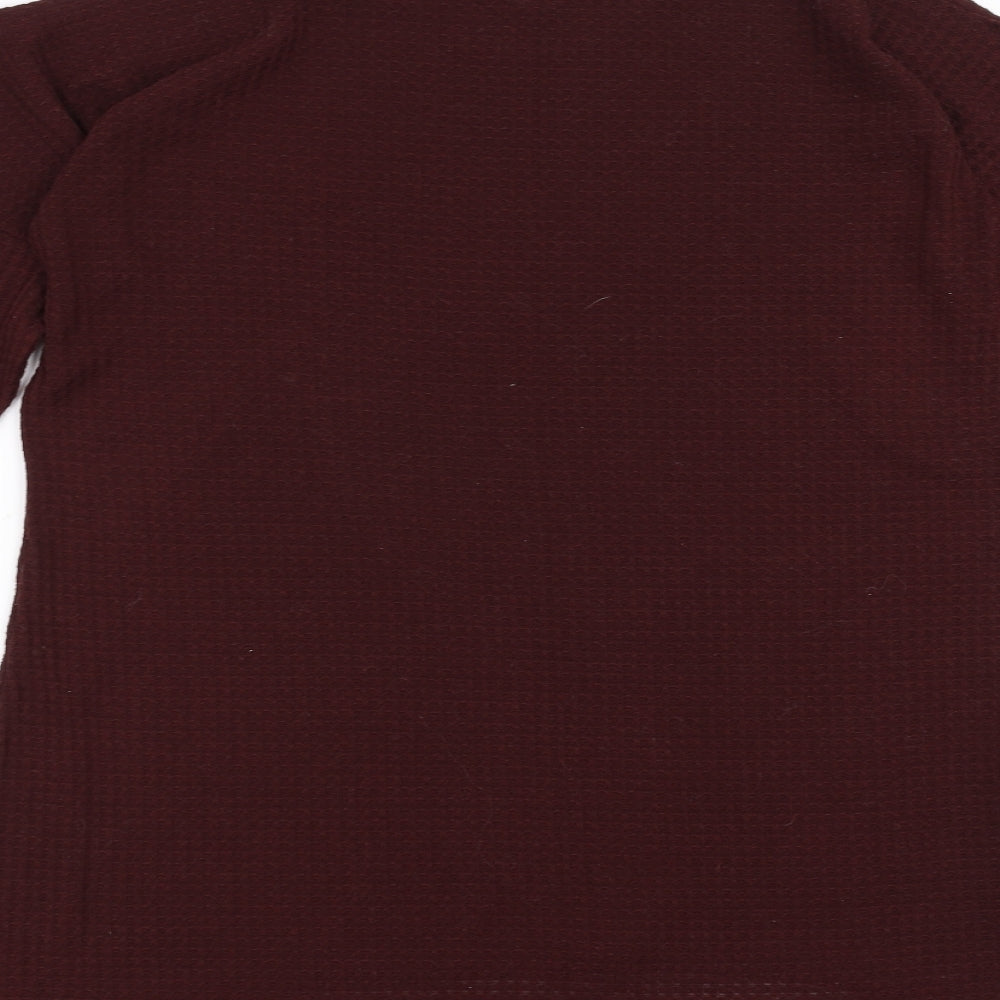 bonicaro Womens Purple Pullover Jumper Size L - cold Shoulder