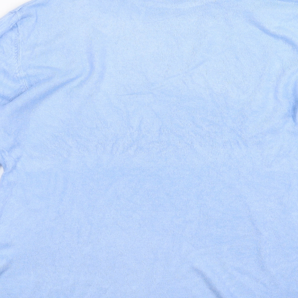 Damart Womens Blue Pullover Jumper Size M