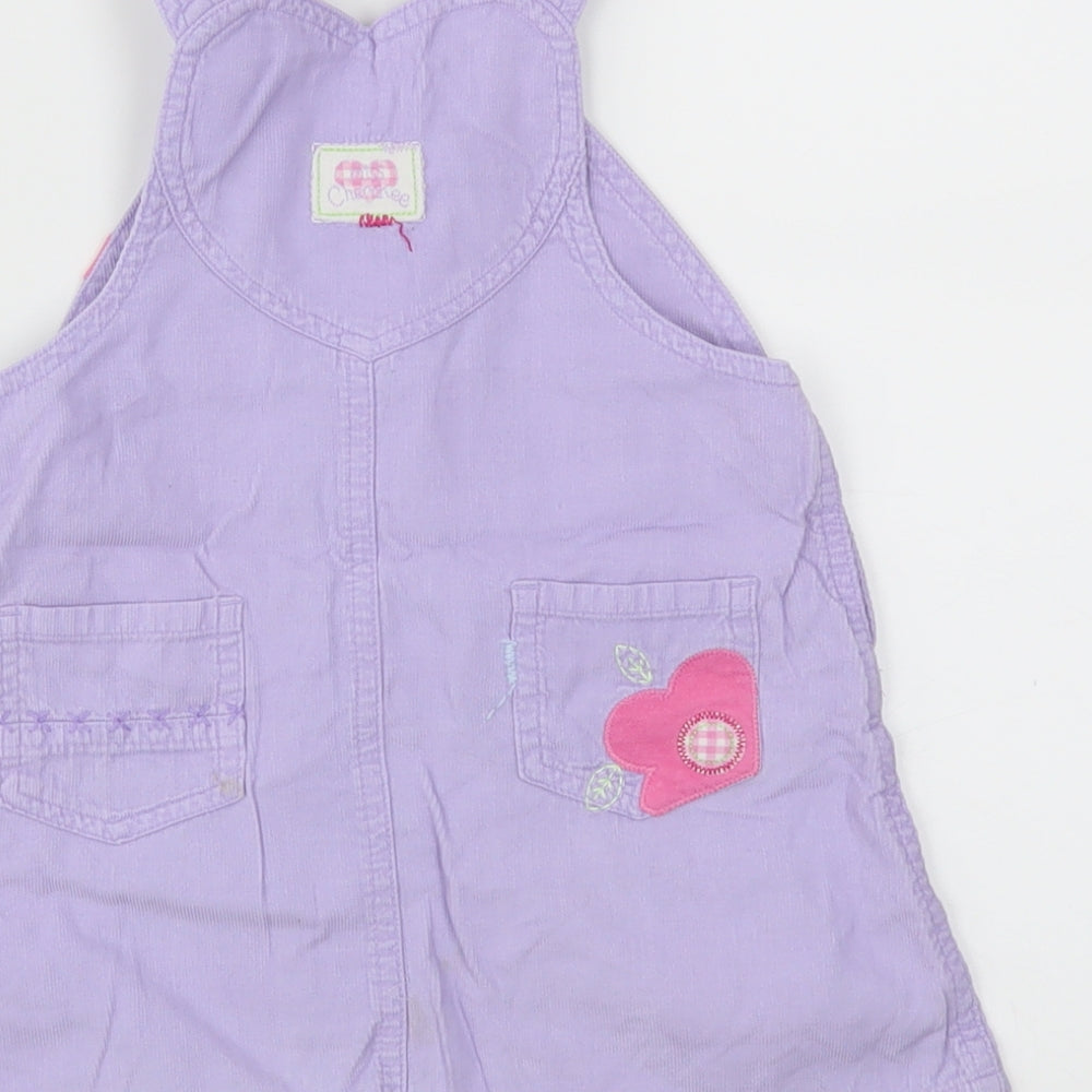 Cherokee Girls Blue Fit & Flare Size 9-12 Months