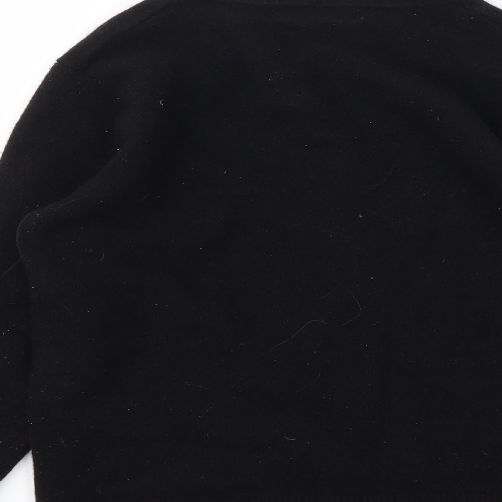 Next Boys Black Pullover Sweatshirt Size M