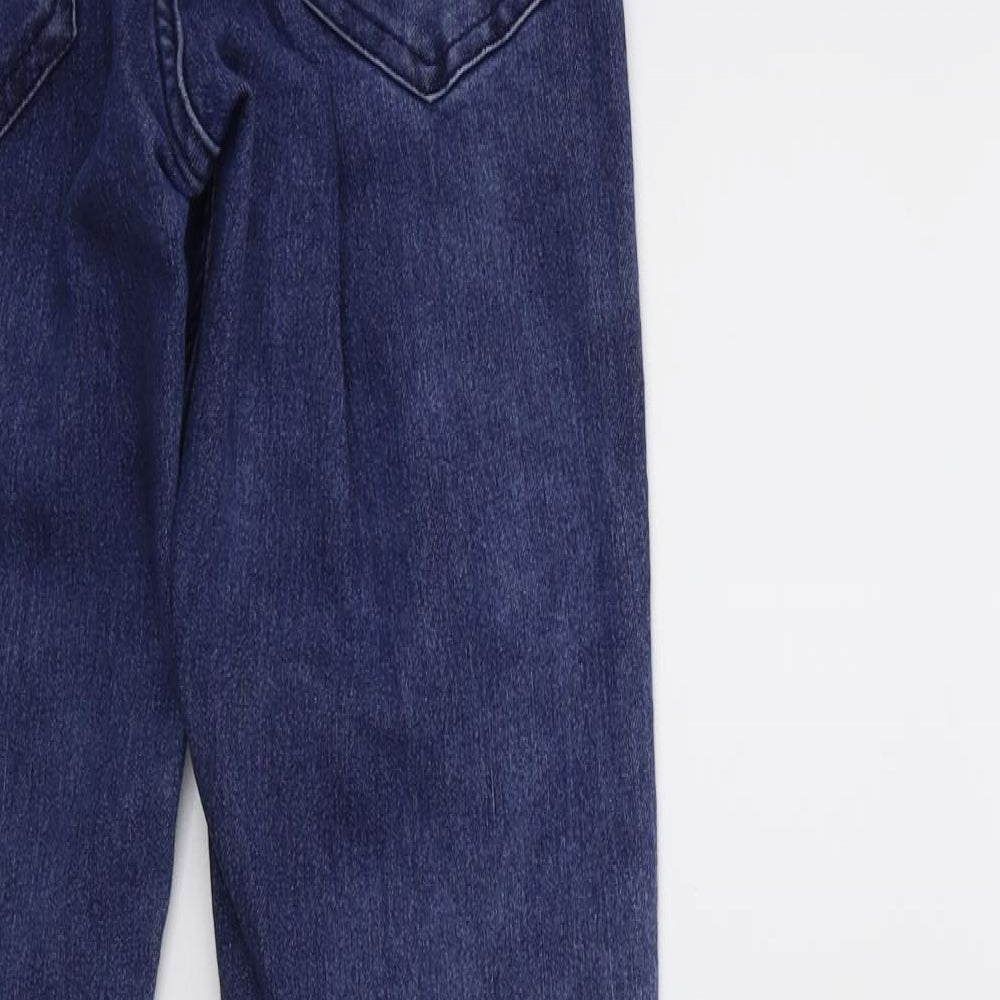 H&M Womens Blue Denim Skinny Jeans Size 6 L26 in