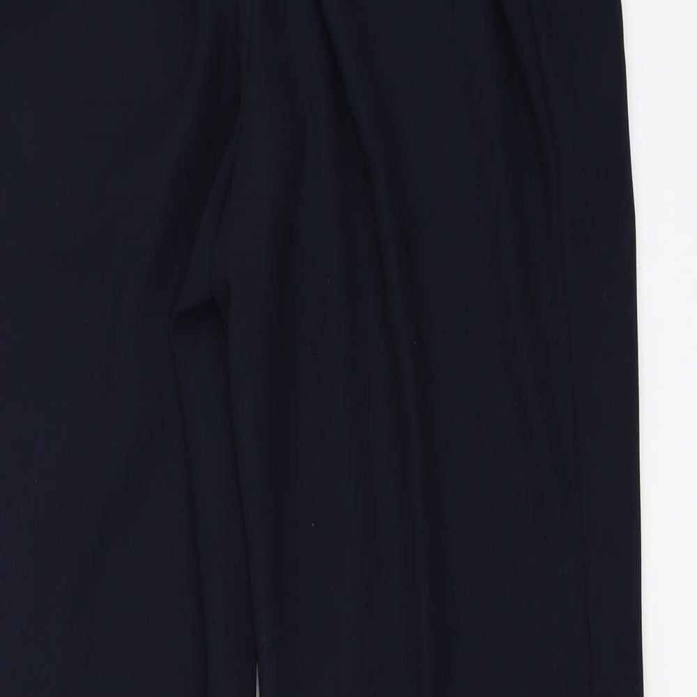 WORLD GROUP Womens Blue Trousers Size 26 in L24 in