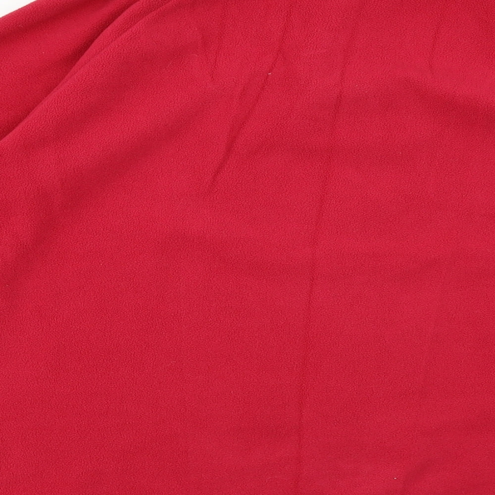 Brand and care label for explore 360 women’s pink henley jumper, size UK 14