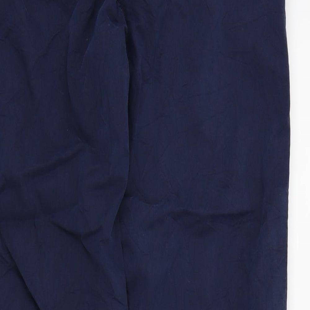 Marks & Spencer Womens Blue Trousers Size 8 L26 in