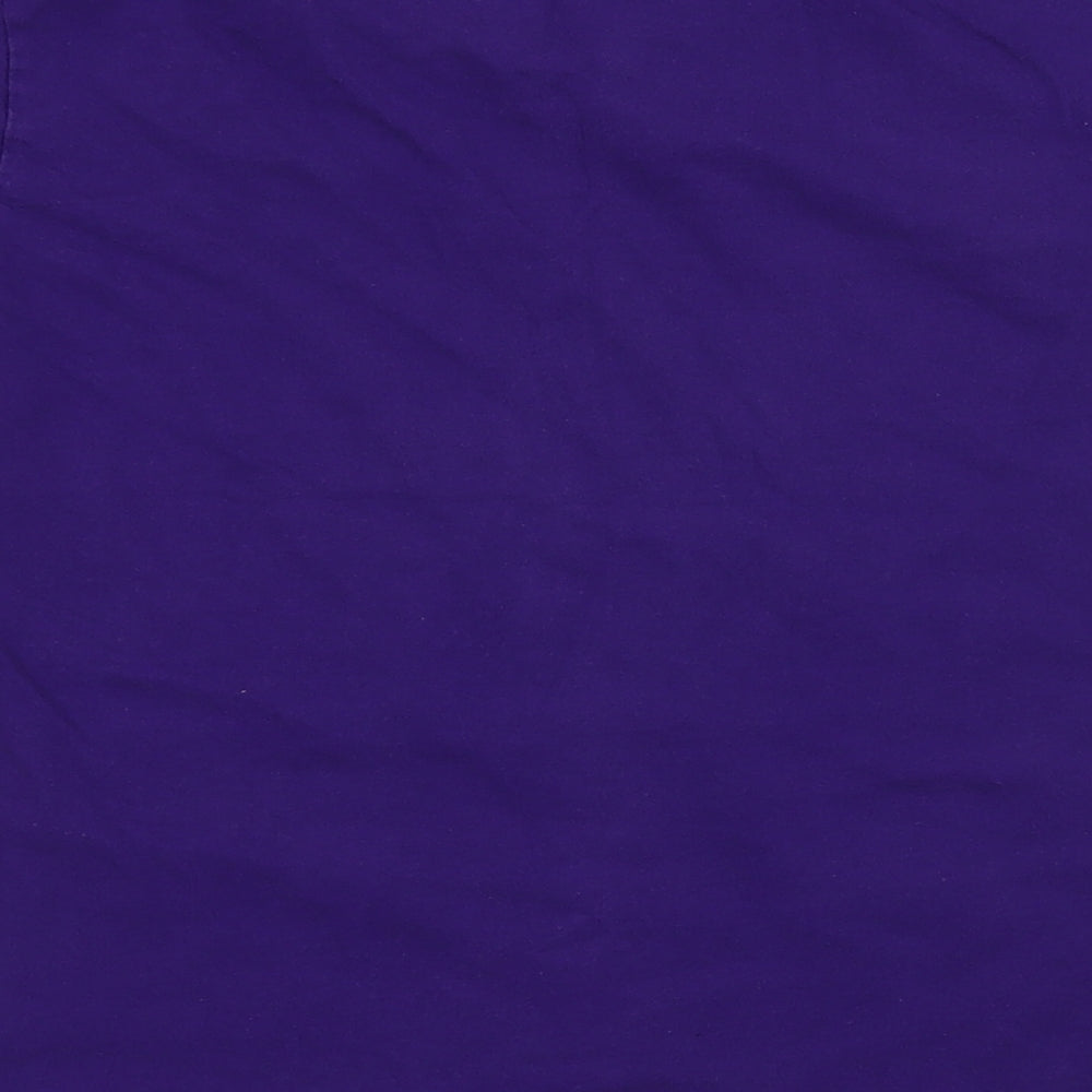 Gilan Girls Purple Jersey Basic T-Shirt Size L - I am A Unicorn
