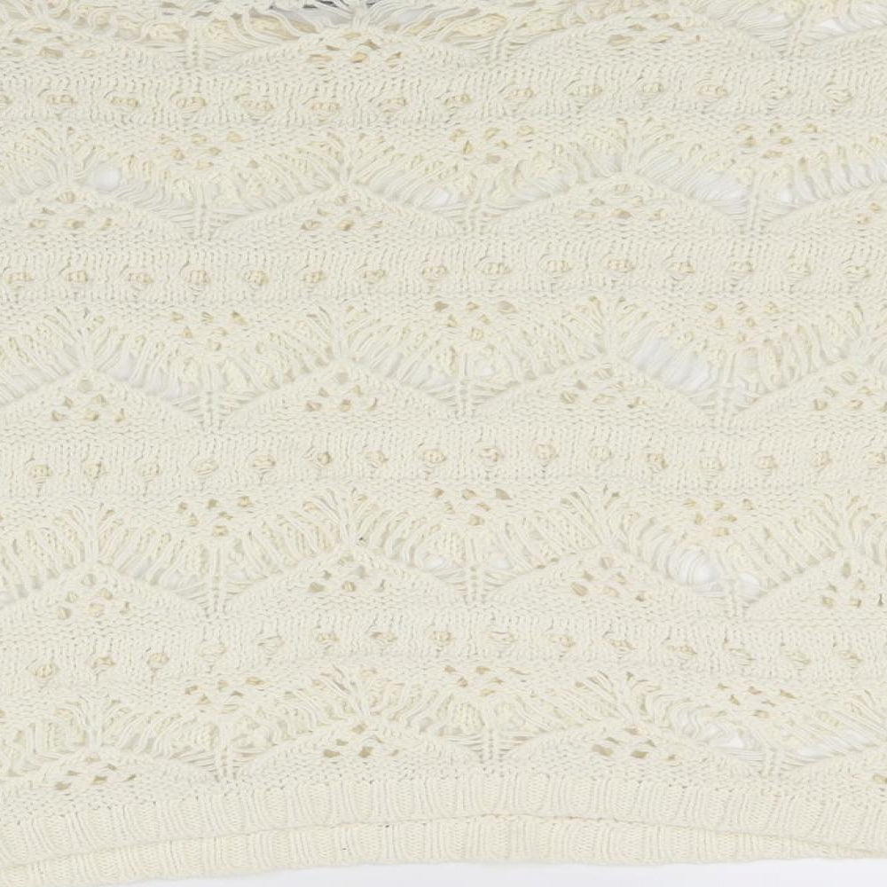Atmosphere Womens White Knit Pullover Jumper Size 6