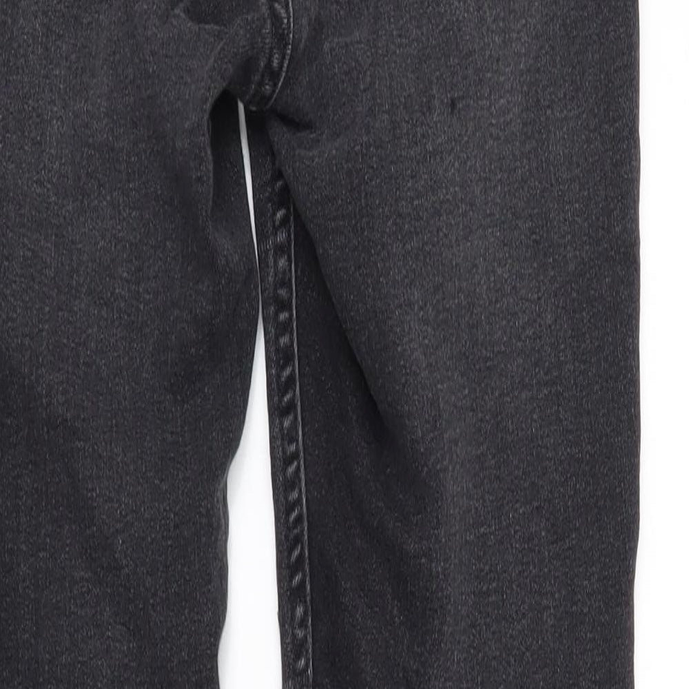 Divided Womens Black Denim Skinny Jeans Size 6 L26 in