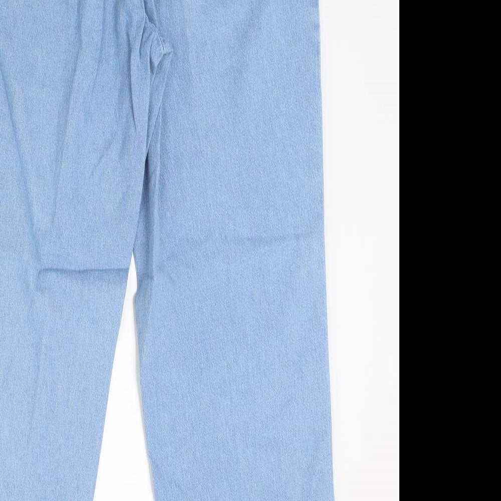 Marks and Spencer Womens Blue Denim Jegging Jeans Size 14 L24 in