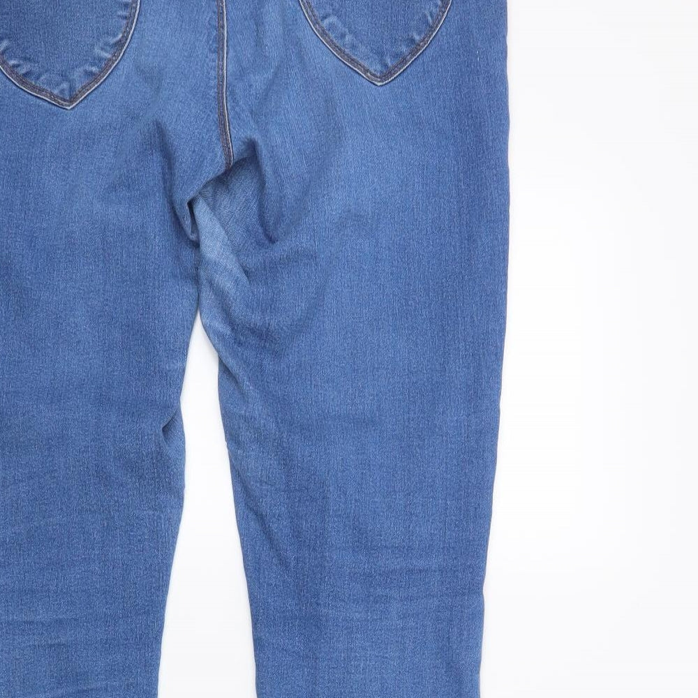 Preworn Womens Blue Denim Jegging Jeans Size 36 in L27 in