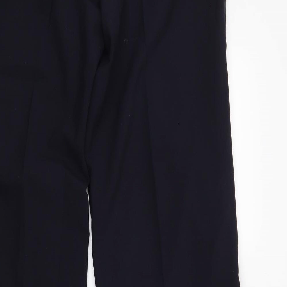 Clubclass Womens Blue Trousers Size 14 L32 in