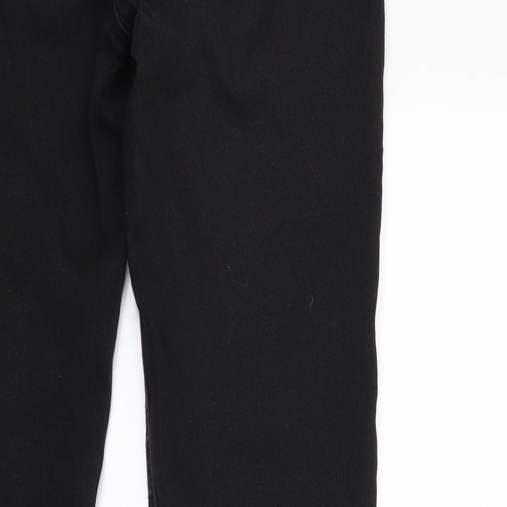 Dorothy Perkins Womens Black Denim Skinny Jeans Size 10 L26 in