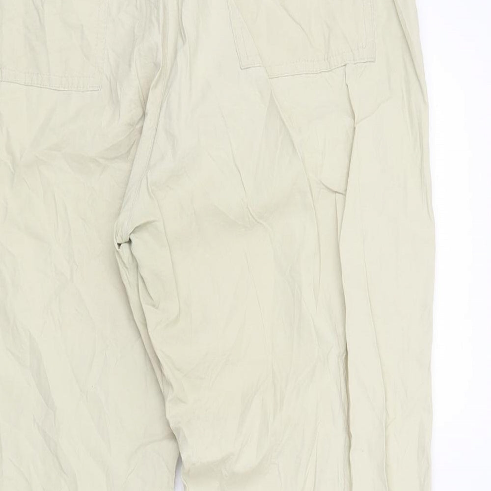 Etam Womens Beige Chino Trousers Size 31 in L24 in