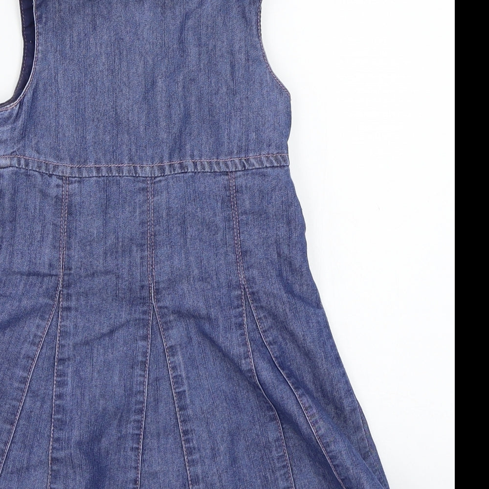 Mothercare Girls Blue A-Line Size 9-12 Months