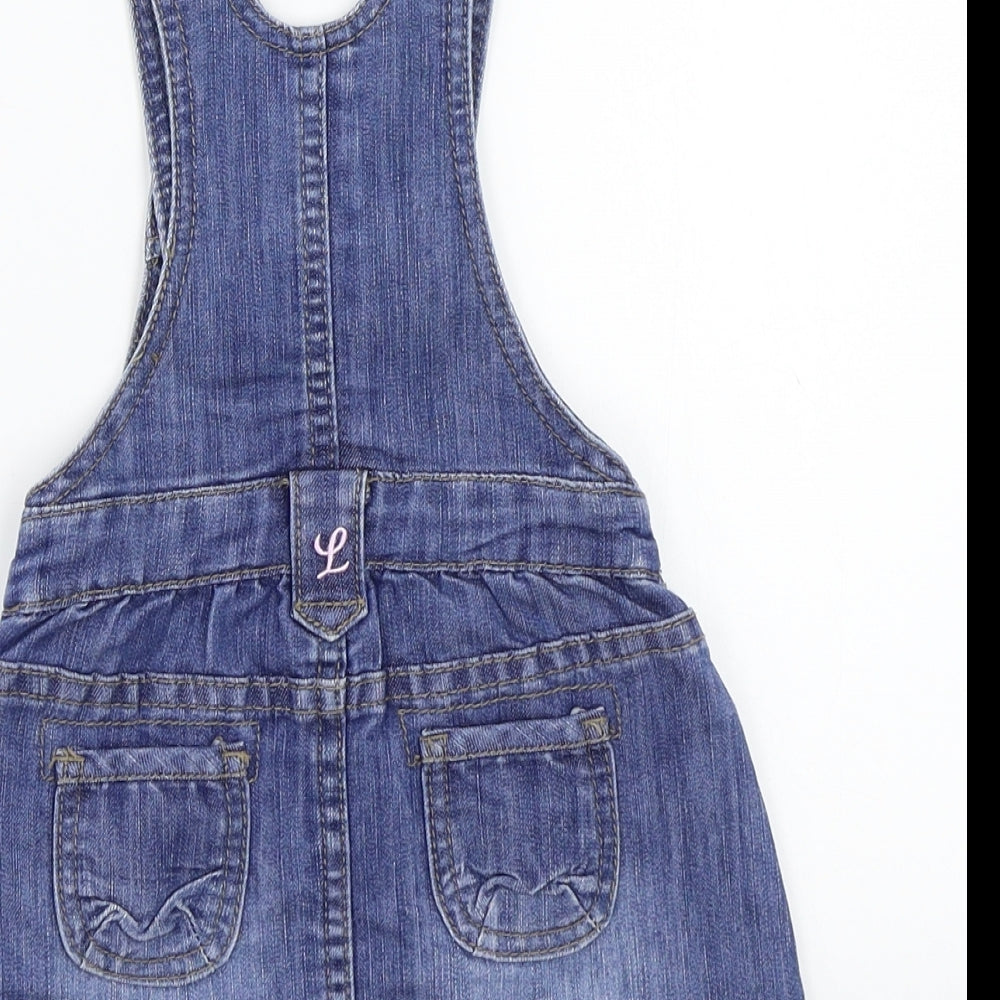 H&M Girls Blue A-Line Size 6-9 Months