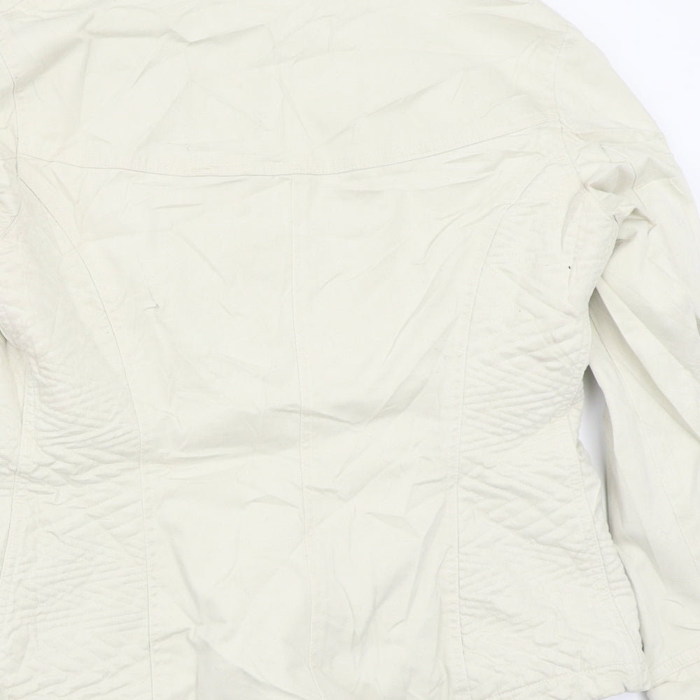 Jocavis Womens Beige Jacket Coat Size 14