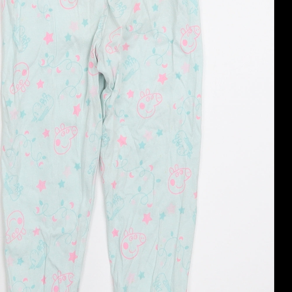 George Girls Green Geometric Cami Pyjama Pants Size 3-4 Years