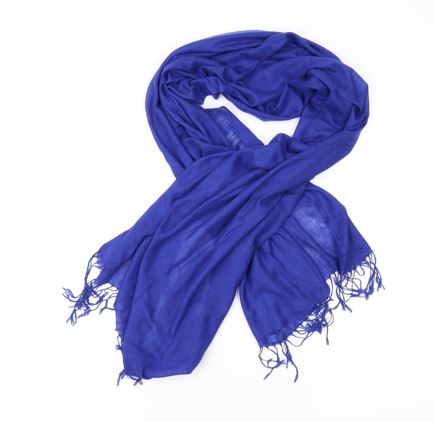 Preworn Womens Blue Shawl/Wrap