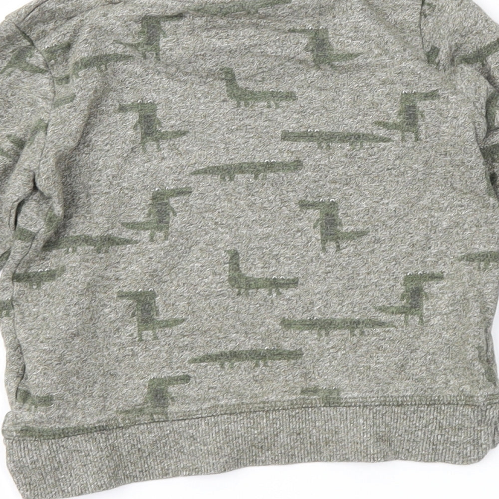 Mothercare Boys Green Geometric Basic Casual Size 18-24 Months