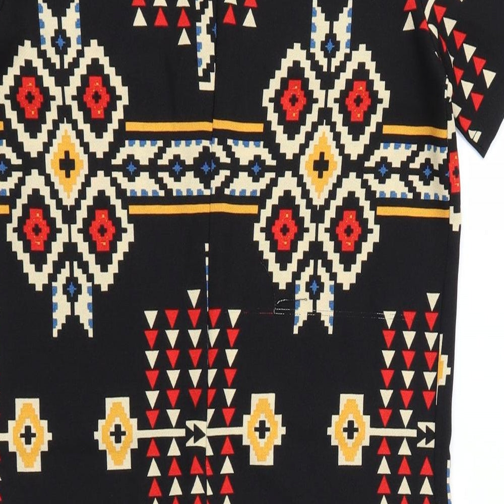 New Look Womens Multicoloured Geometric Shift Size 6