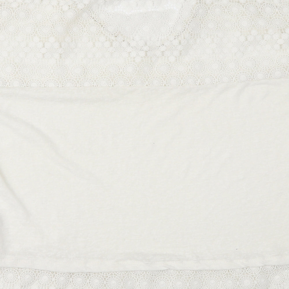 George Womens Ivory Basic Blouse Size 18